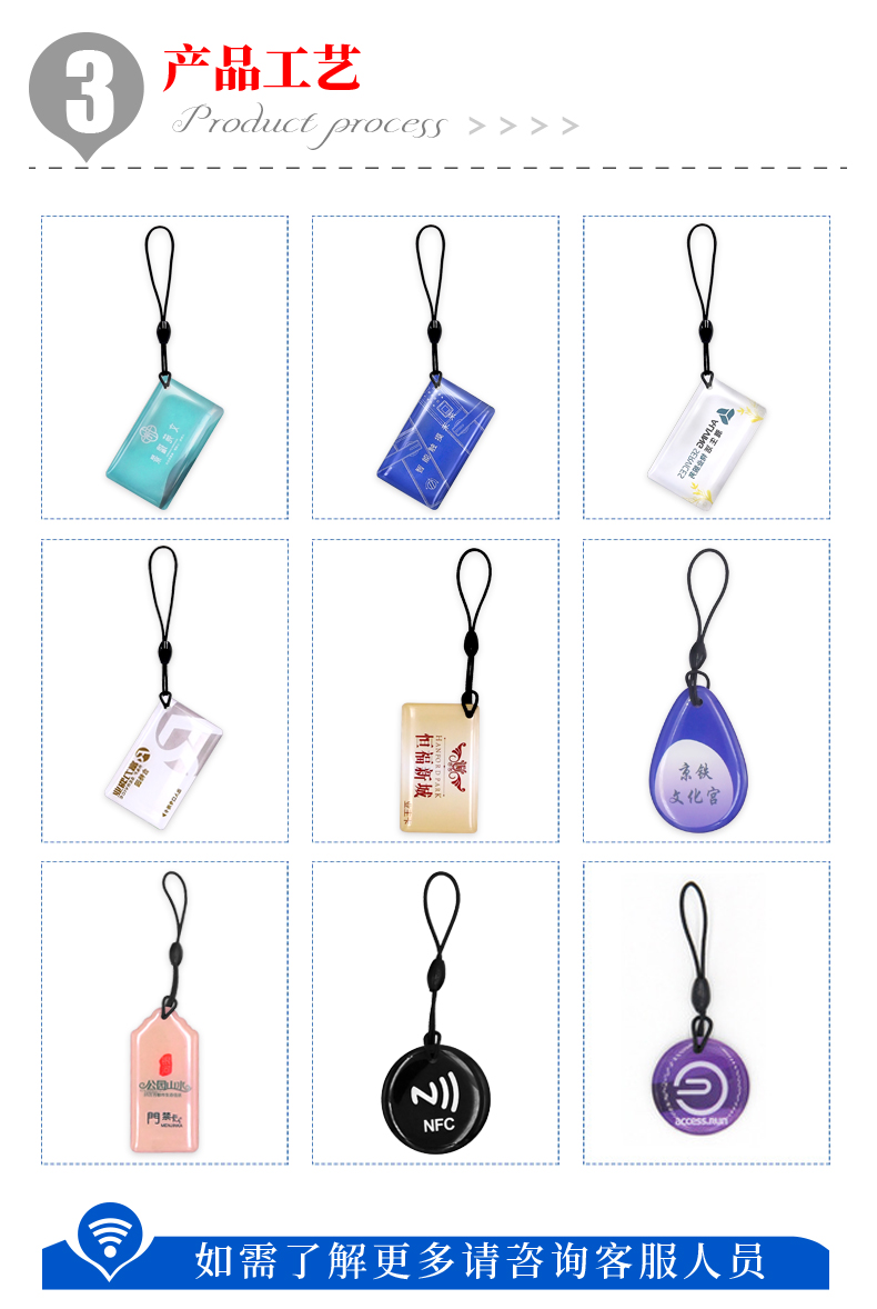 金属包边门禁滴胶卡5